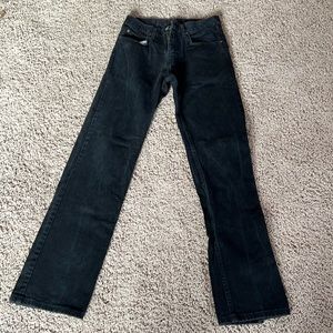 Men’s size 29x34 black Lee regular fit jeans